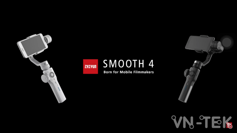 gimbal smooth 4 - Đánh giá gimbal Zhiyun Smooth 4 cho điện thoại di dộng và GoPro