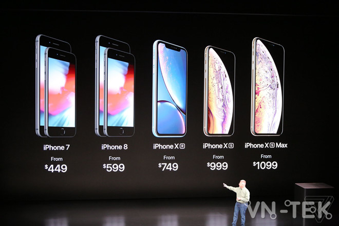 apple ra mat iphone xs iphone xr 1 - iPhone XS, XS Max, XR ra mắt: Camera và pin tốt hơn, có bản 2 SIM