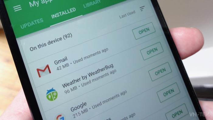 giai phong bo nho android 5 - Giải phóng bộ nhớ Android với các mẹo đơn giản