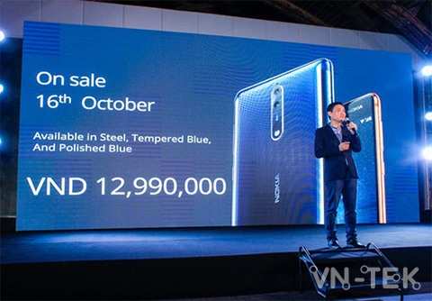 nokia 8 1 - Smartphone mạnh nhất lịch sử Nokia về Việt Nam giá rẻ bất ngờ