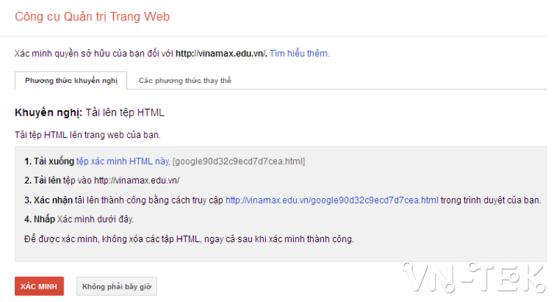 ping website 1 - Ping website và khai báo website với các công cụ tìm kiếm
