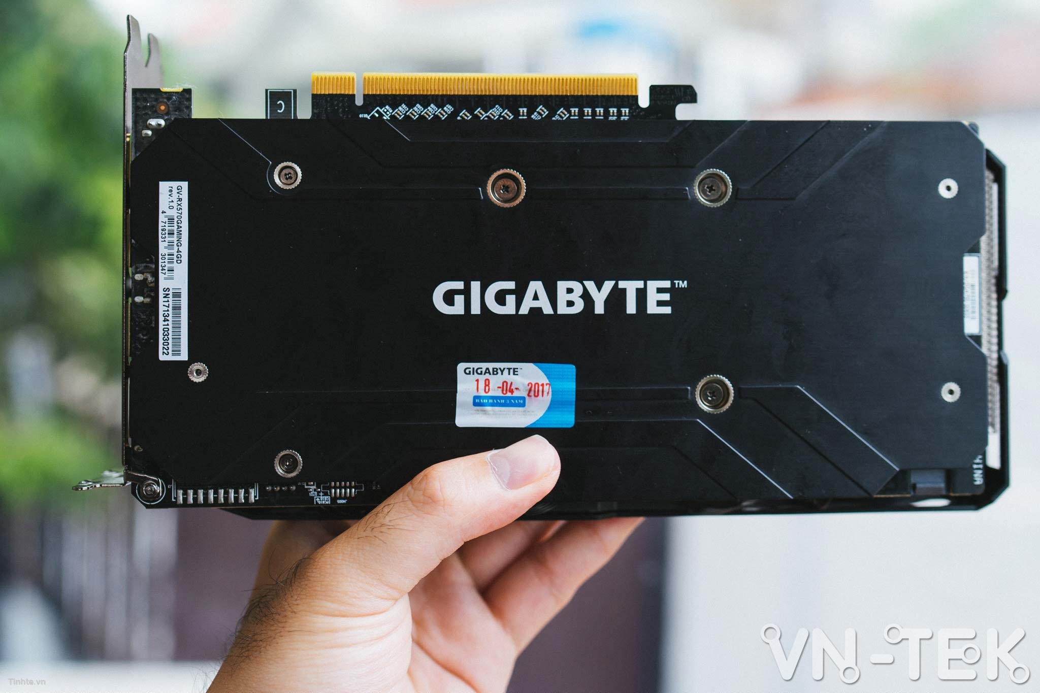 gigabyte rx 570 gaming 4gb 3 - Trên tay card đồ hoạ GIGABYTE RX 570 GAMING 4 GB