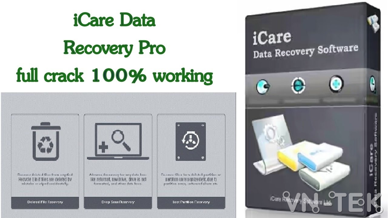icare data recovery pro - Khôi phục dữ liệu bị xóa, format bằng iCare Data Recovery Pro