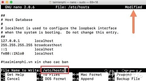 cach chinh sua file hosts tren mac 7 - Hướng dẫn cách chỉnh sửa file Hosts trên Mac OS