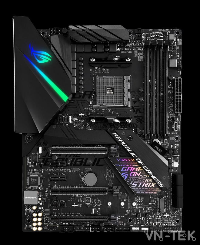 mainboard asus 8 - ASUS ra mắt dòng sản phẩm bo mạch chủ AMD X470 Series