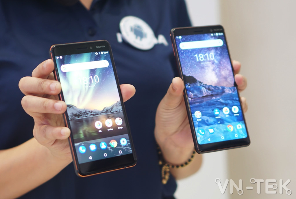 nokia 6 7 plus 1 - Smartphone tầm trung Nokia 6, 7 Plus về Việt Nam, giá 6 và 9 triệu đồng