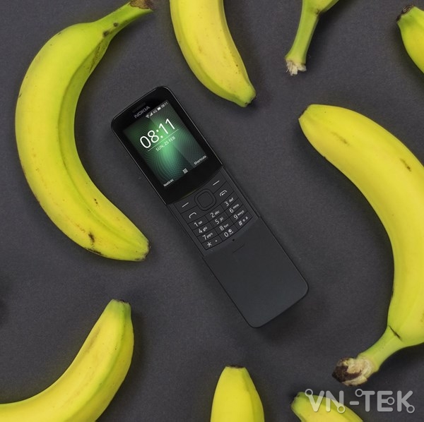 nokia 8110 black - Nokia 8110 chính thức ra mắt tại Việt Nam giá 1,68 triệu đồng