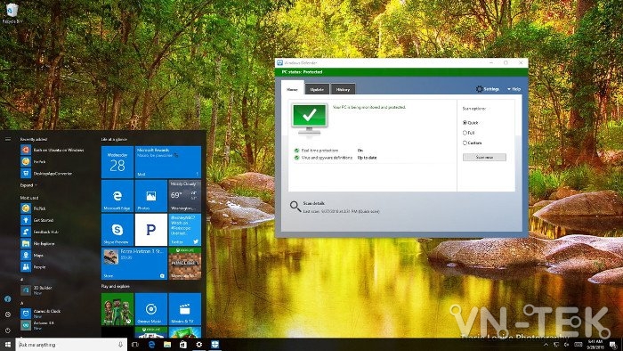 windows defender windows 10 1 - Hướng dẫn tắt Windows Defender trên Windows 10