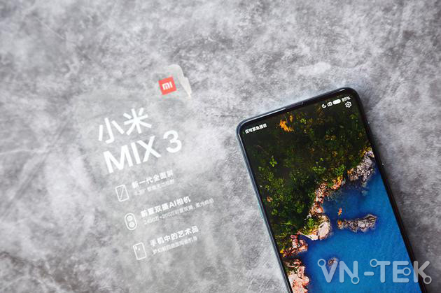 xiaomi mi mix 3 7 - Chi tiết Xiaomi Mi Mix 3 - màn hình tràn viền, camera trượt