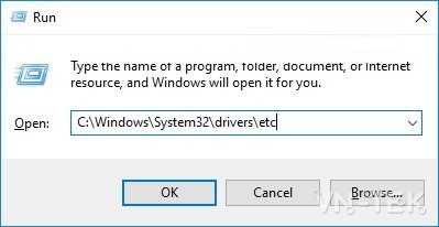 cach mo file host tren windows 1 - Cách mở và chỉnh sửa file Hosts trên Windows