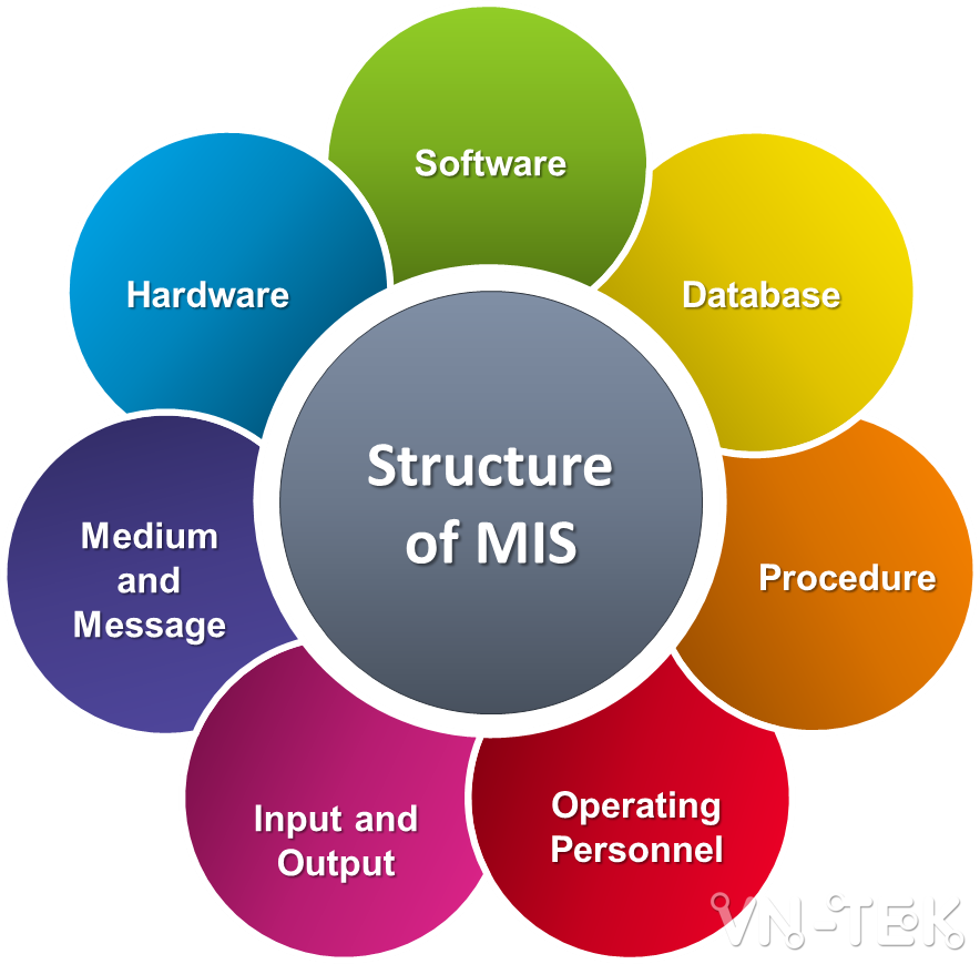 MIS image for wiki - Hệ thống thông tin quản lý  – Management Information System (MIS)