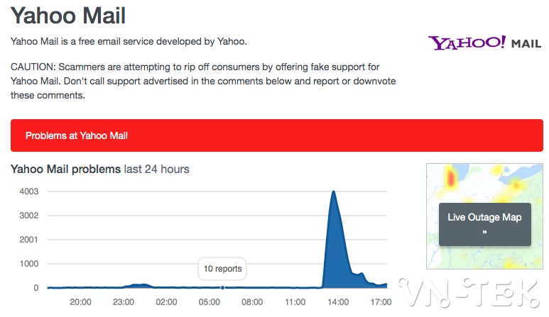 yahoo mail su co khong truy cap duoc - Yahoo Mail gặp sự cố không truy cập được