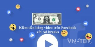 Kiếm tiền online với Facebook Adbreaks