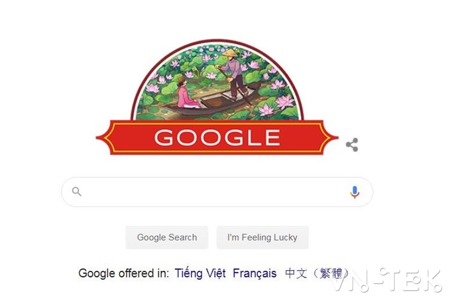 Google Doodle Quoc K - Google Doodle chúc mừng ngày Quốc khánh Việt Nam 2020