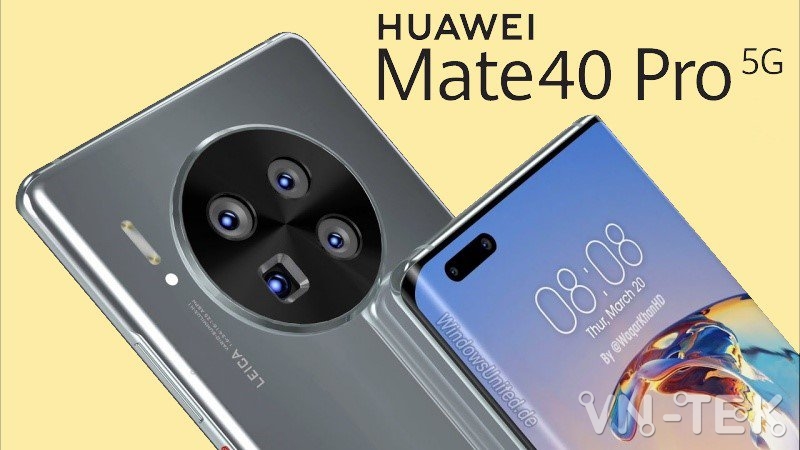 thiet ke dep mat cua huawei mate 40 pro - Lộ diện chiếc Smartphone có thiết kế độc lạ: Huawei Mate 40 Pro