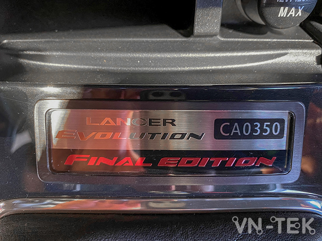 lancer evo 9 - Xe thể thao Lancer EVO bản cuối cùng có giá gần 3 tỷ đồng