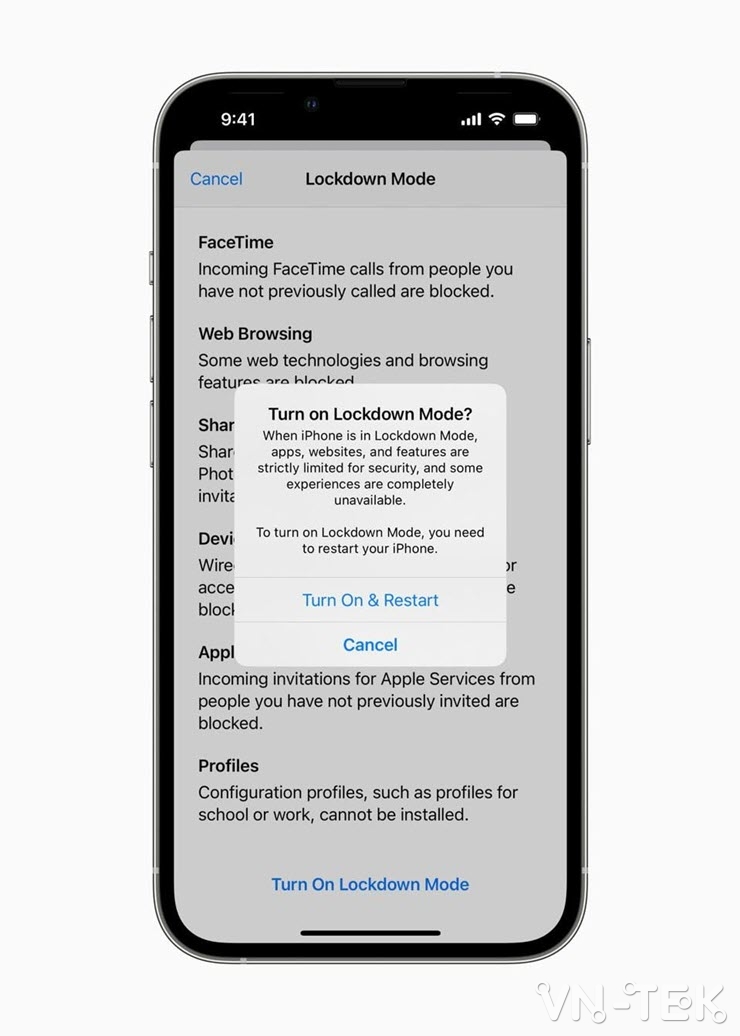 Lockdown Mode - Apple treo thưởng 2 triệu USD bẻ khóa Lockdown Mode